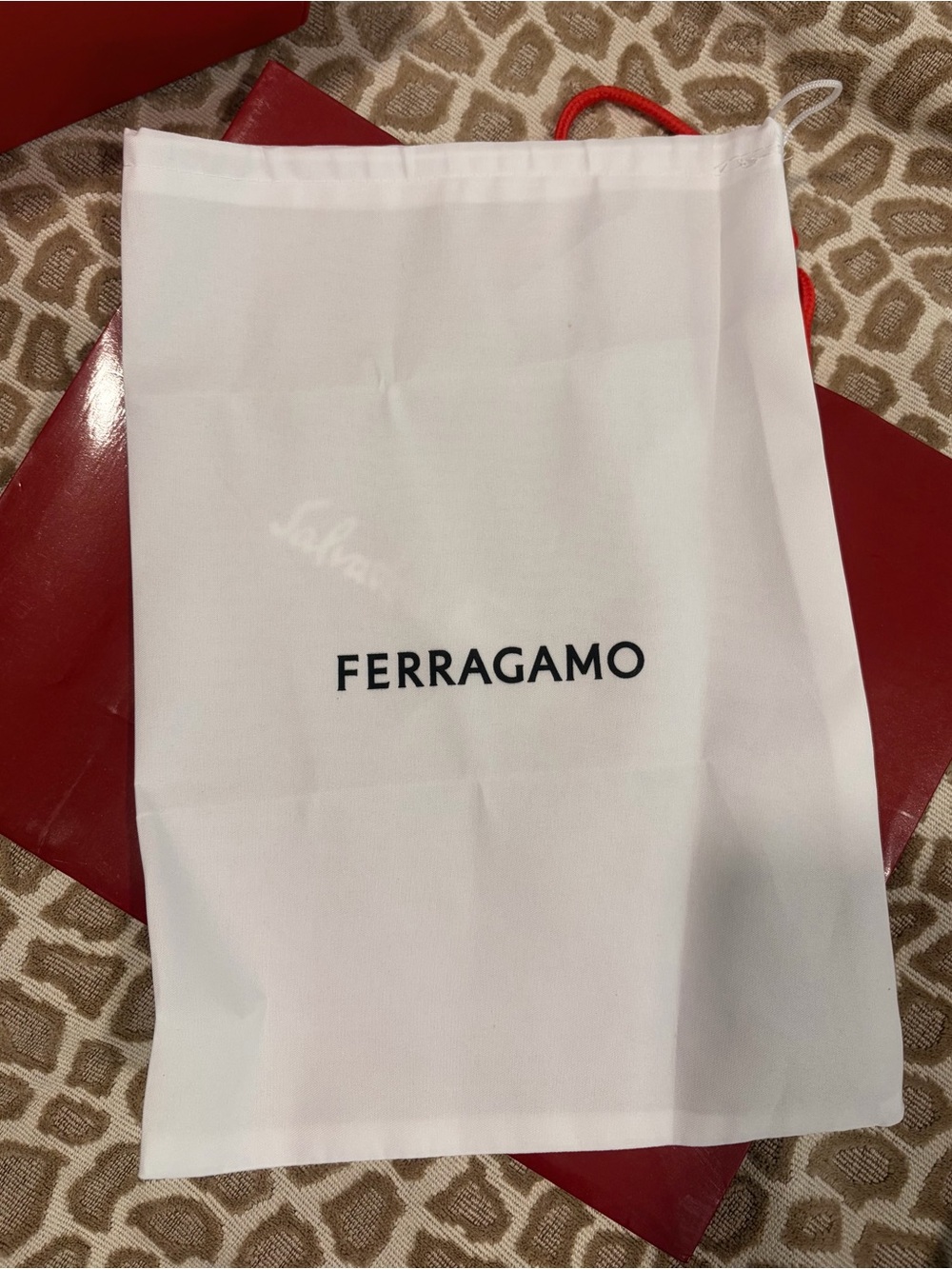 Ferragamo Silver Metallic Circular-Heel Slide Sandals - Picture 7 of 16